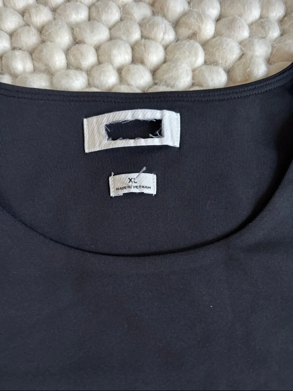 Aritzia Black Short Sleeve Bodysuit, new without tags - Picture 3 of 5